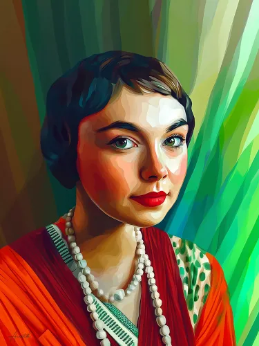 La femme qui avait les cheveux courts