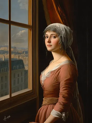 dans la chambre de bonne